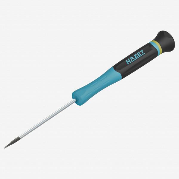 Hazet 811EL-03 Slotted Electronic Precision Screwdriver with 3K Handle, 3.0 x 75 mm - KC Tool