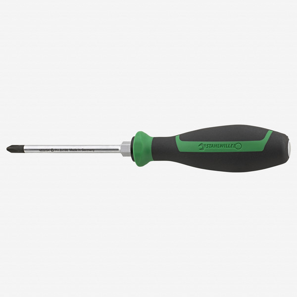 Stahlwille 4632SK DRALL+ Phillips Screwdriver with Impact Cap, #2 x 100 mm - KC Tool