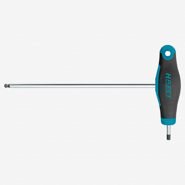 Hazet 829KK/7 Metric 2-Way Ball End T-Handle Hex Set, 7 Pieces