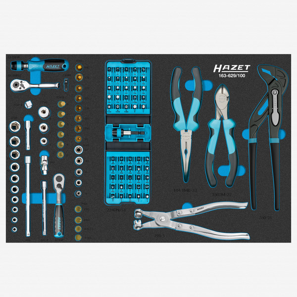 Hazet 163-257/4 Pliers Set, 4 Pieces | Hazet at KC Tool