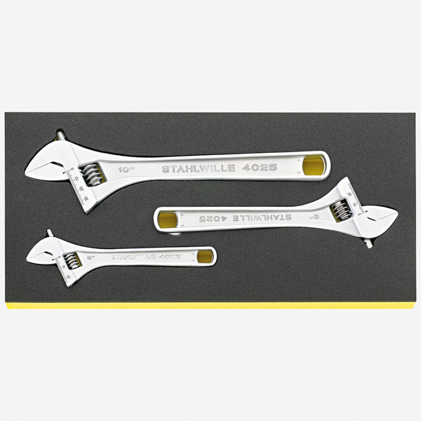 Stahlwille TCS 4025/3 Adjustable Spanner Set, 3 Pieces - KC Tool
