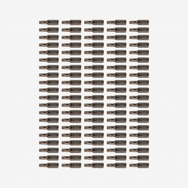 Felo Torx T 20 x 25 mm Bit, 100 Pieces Bulk Pack - KC Tool