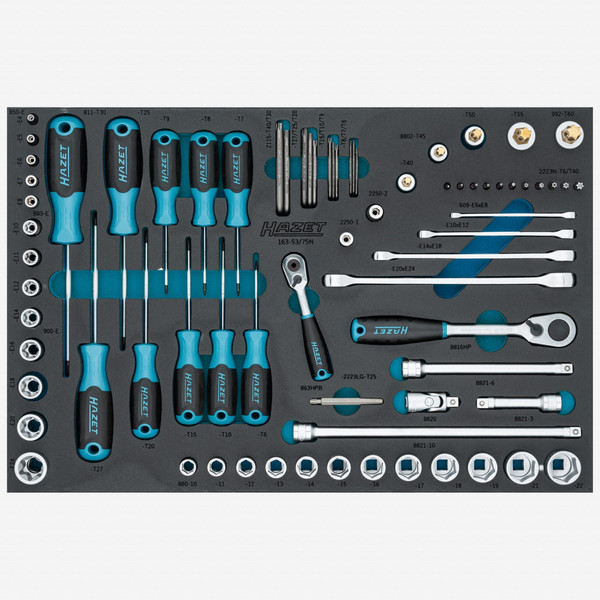 Hazet 163-380/4N Extra Long Torx Screwdriver Set, 4 Pieces | Hazet