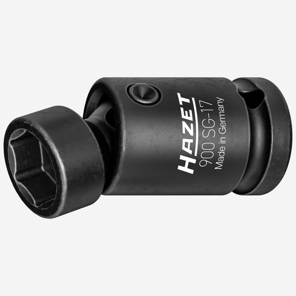 Hazet 900SG-17 Metric Universal Joint 17 mm Impact Socket, 1/2" Drive - KC Tool