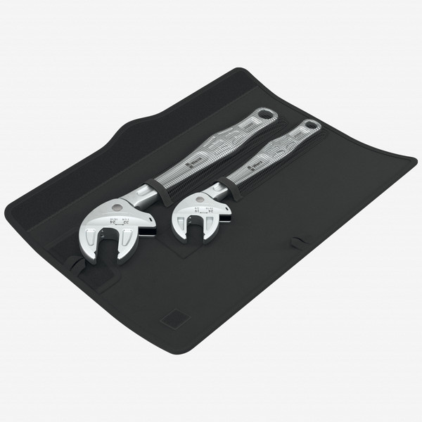 Wera 343820 6004 Joker 2 Set 1 Self-Setting Wrench Set, 2 Pieces - KC Tool