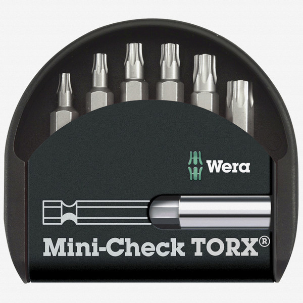 Wera 056294 Mini-Check Torx Insert Bit Set - KC Tool