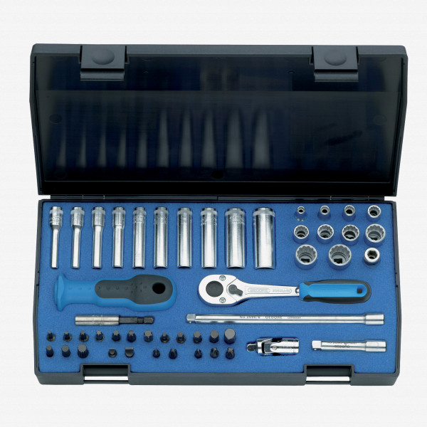 Gedore 2010348 D 20 KAU-20 Socket set 1/4