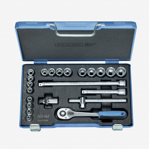 Gedore 6240470 D 30 HMU-3 Socket set 3/8