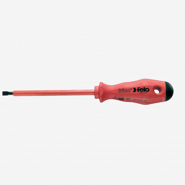 Felo 22118 8 x 175mm Insulated Slotted Screwdriver - KC Tool