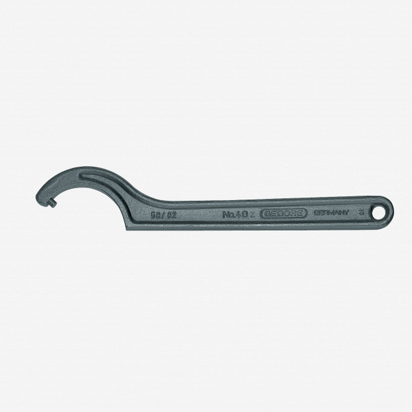 Gedore 40 Z 25-28 Hook wrench with pin, 25-28 mm - KC Tool