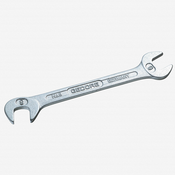 Gedore 8 6 Double ended midget spanner 6 mm - KC Tool