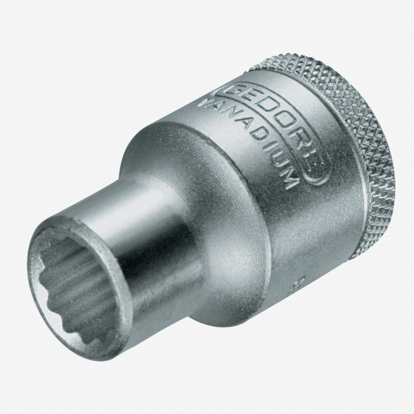 Gedore D 19 1.1/8AF Socket 1/2" 1.1/8" - KC Tool