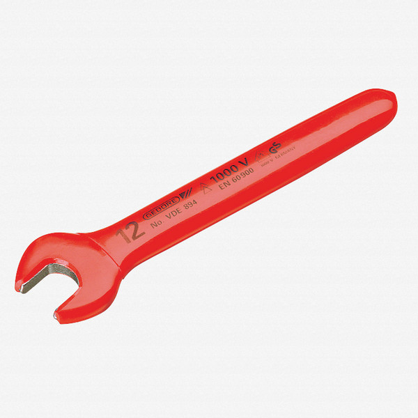 Gedore VDE 894 14 VDE Single open ended spanner 14 mm - KC Tool