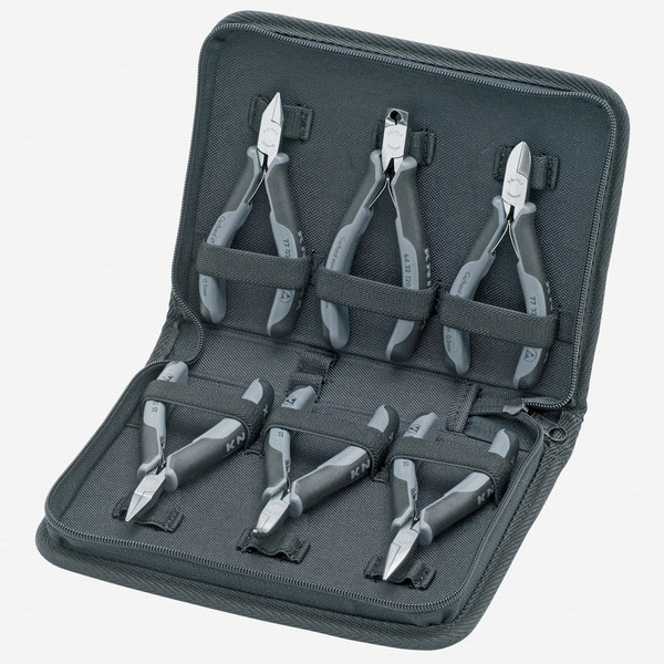 Knipex 00-20-17 6 Piece ESD Electronics Pliers Set - KC Tool