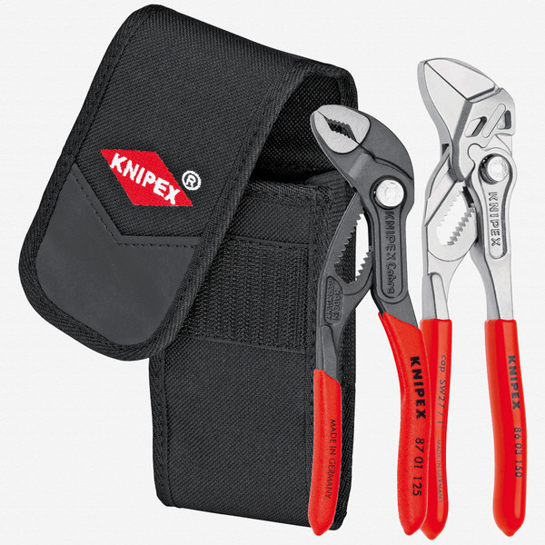 Knipex 00-20-72-V01 2 Piece Mini Pliers Belt Pouch Set - KC Tool