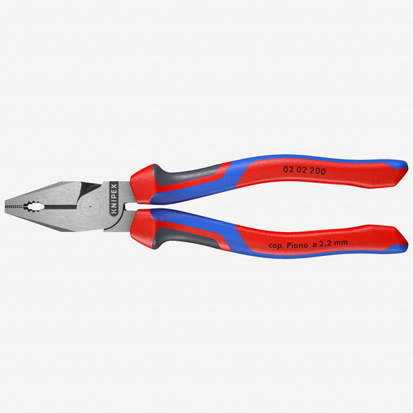 Knipex 02-02-200 8" High Leverage Combination Pliers - MultiGrip - KC Tool Knipex 02-02-200 8" High Leverage Combination Pliers - MultiGrip - KC Tool