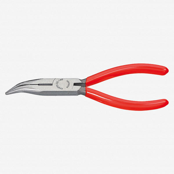 Knipex 25-21-160 6.3" Chain Nose Side Cutting Pliers (Radio Pliers) - Plastic Grip - KC Tool