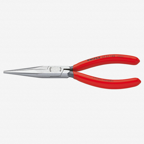 Knipex 29-21-160 6.3" Telephone Pliers (half-round jaws) - Plastic Grip - KC Tool
