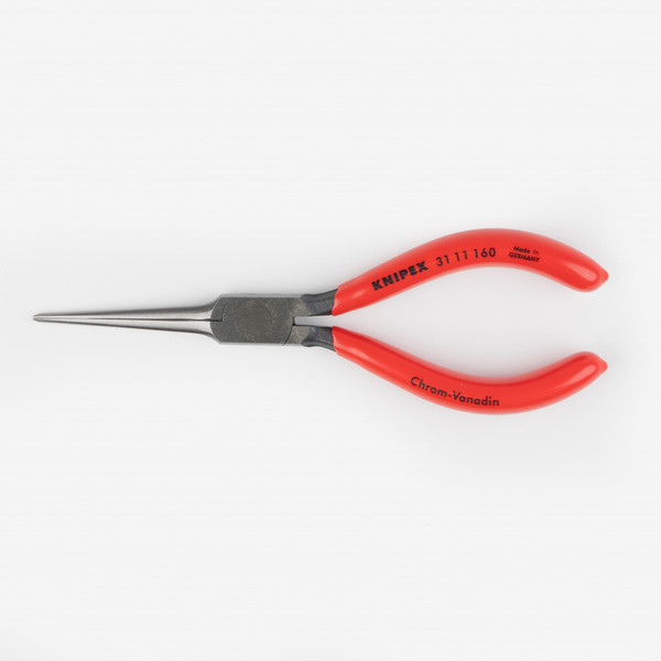Knipex 31-11-160 6.3" Needle-Nose Pliers (Gripping Pliers) - Plastic Grip - KC Tool