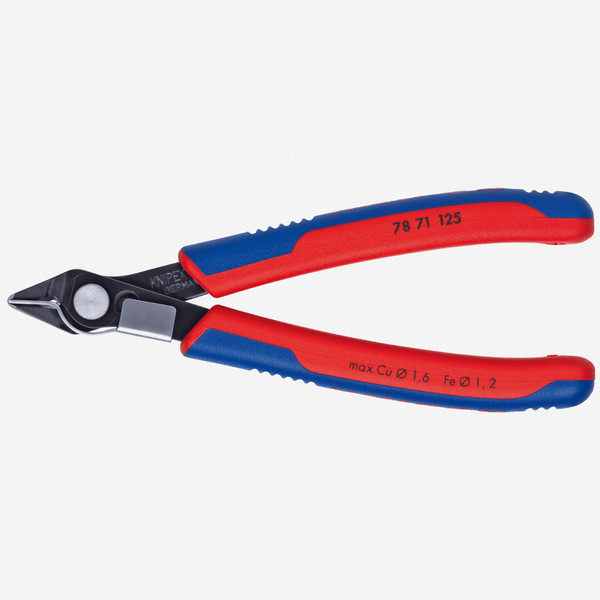 Knipex 78-71-125 5" Electronic Super Knips Additionally Hardened w/ Lead Catcher - MultiGrip - KC Tool