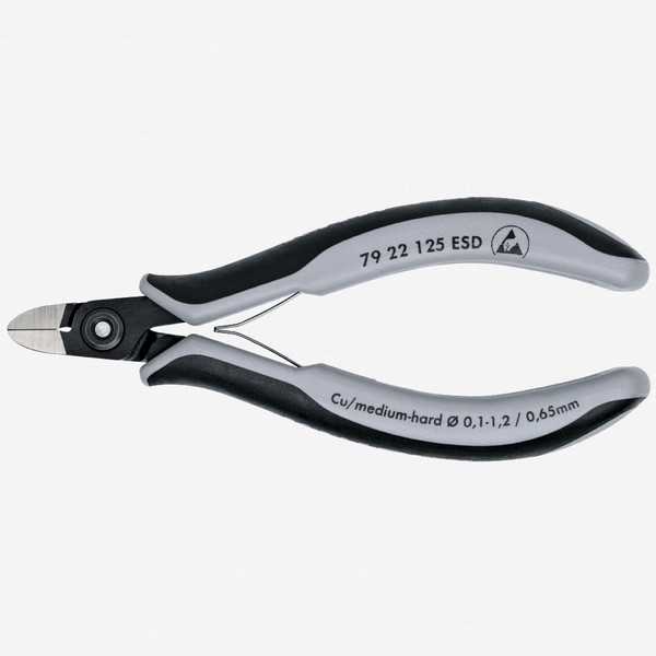 Knipex ESD Precision Electronics Diagonal Cutters for hard wire