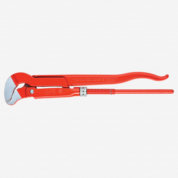 Knipex Pipe Wrench S-Type 22 w/ Fast Adjustment and Coated Handles