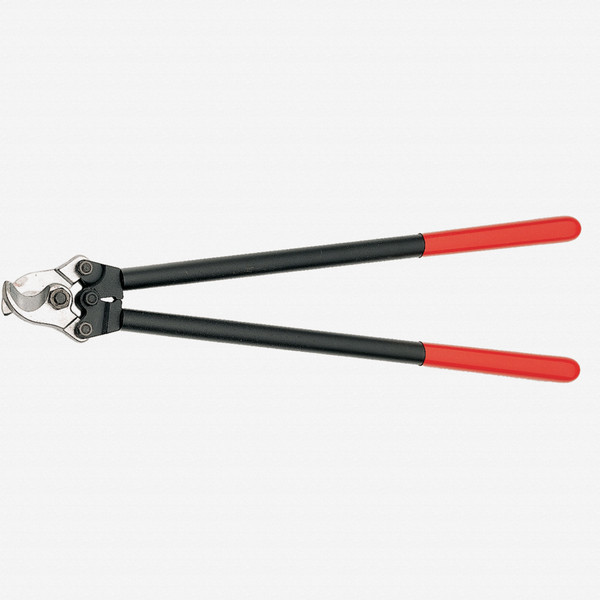 Knipex Cable Shears with StepCut Edge, Plastic Grip