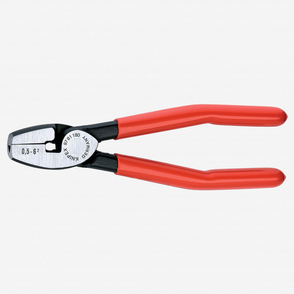 Knipex Half-Round Crimping Pliers for end sleeves (ferrules