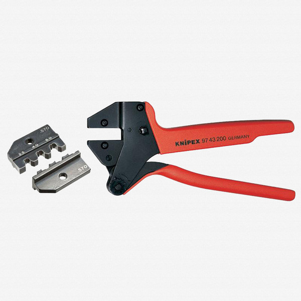 Knipex Crimp System Pliers and Crimping Die - solar cable