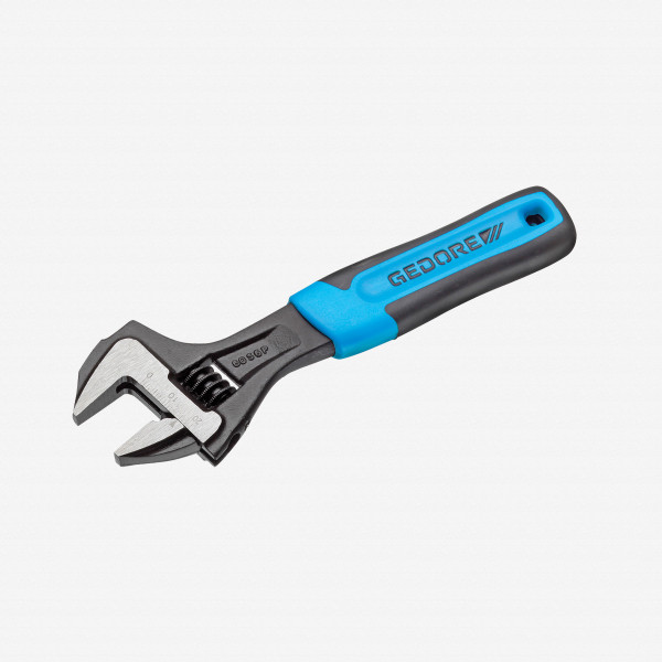 Gedore 60 S 10 JP Adjustable spanner, open end, phosphated with 2-component handle - KC Tool