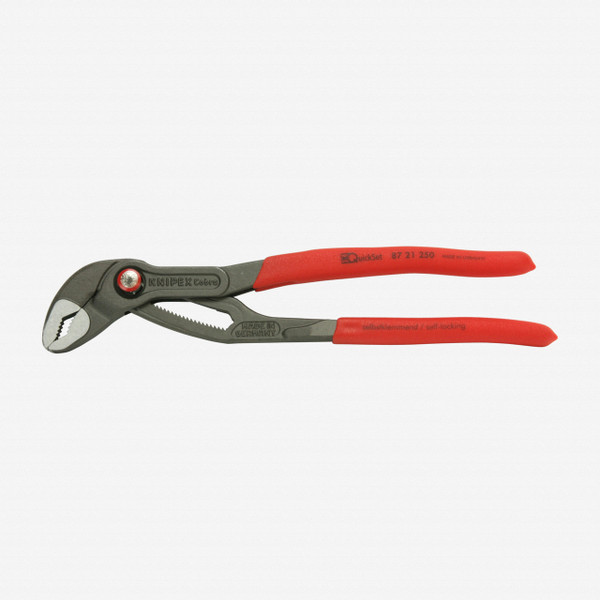 Knipex Pliers Cobra Cobra Quickset Water Pump Pliers - Self