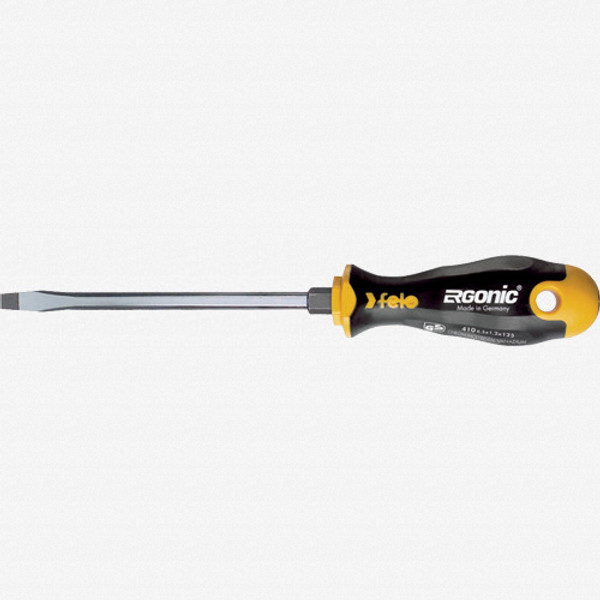 Felo 52785 Ergonic 5.5 x 100mm Slotted Screwdriver - KC Tool