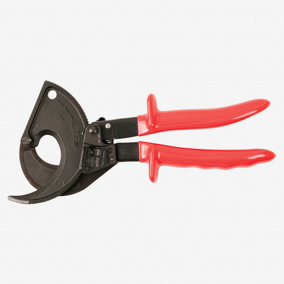 Wiha 11975 Insulated Ratcheting Cable Cutter 11"
