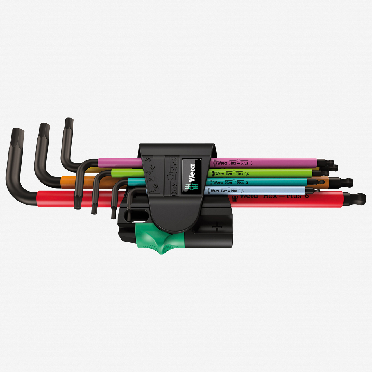 Wera 022534 Multicolor Magnetic Metric L-key Set - KC Tool