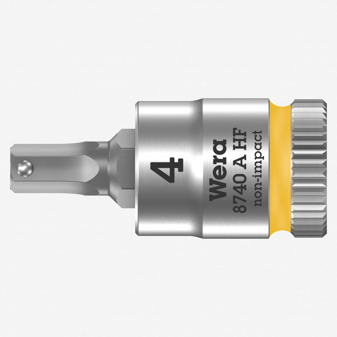 Wera 003333 8740 A Zyklop Bit Socket with 1/4" Drive with Holding