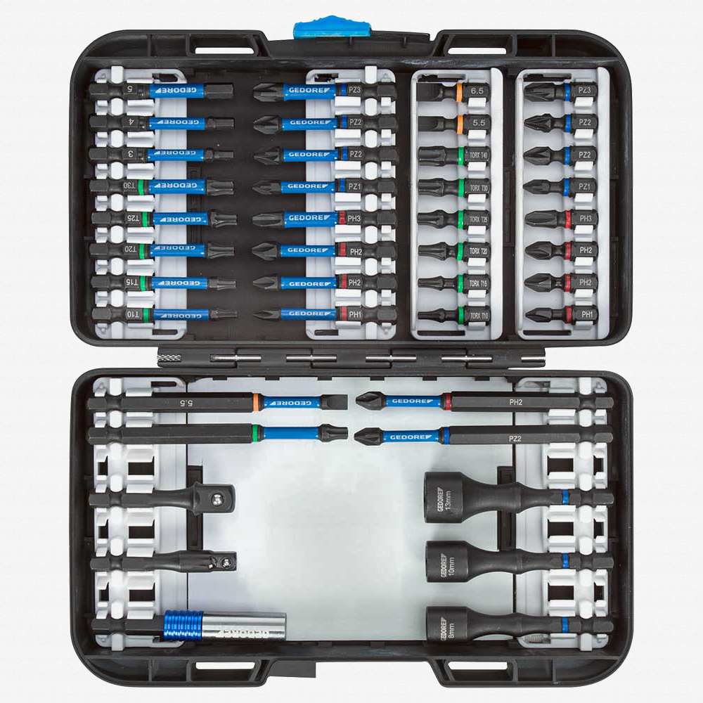 Gedore 666042 Torsions Bit Set, 42 pcs KC Tool