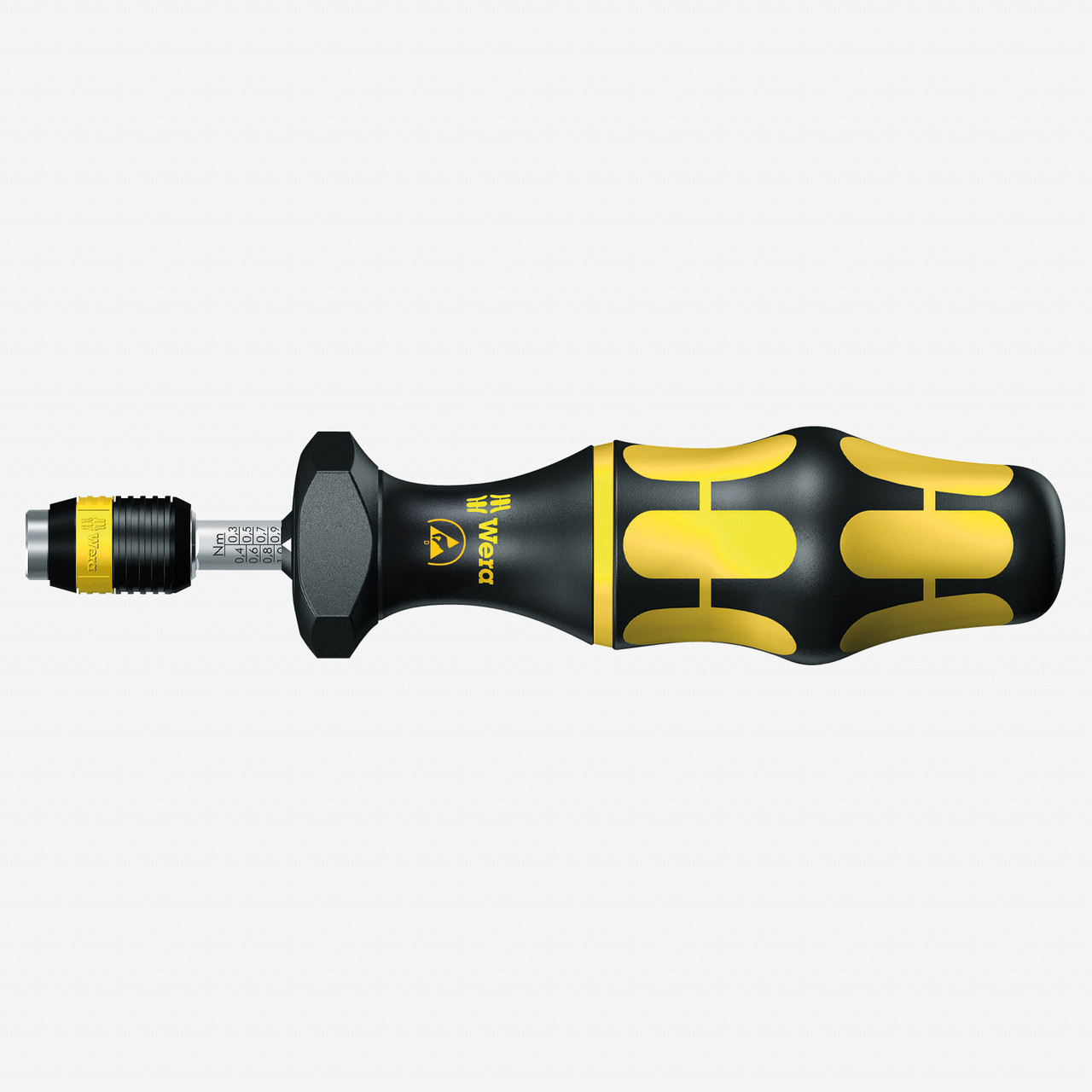 Wera 074730 ESD Safe Adjustable Torque Screwdriver 0.3 - 1.2Nm - KC Tool