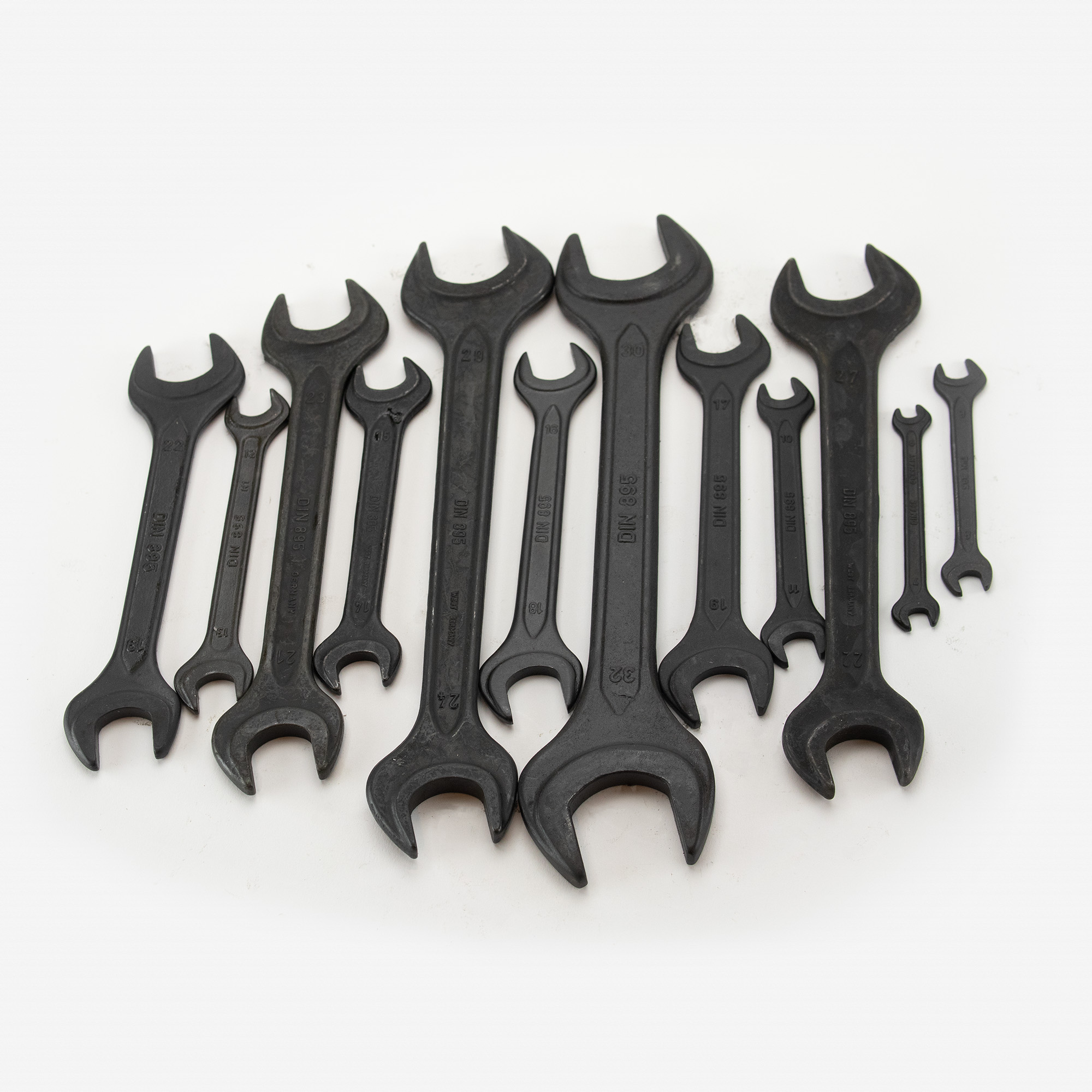 Heyco 8959470 Metric 6-32mm Open End Wrench Set, 12 Pieces (HY8959470) - KC Tool