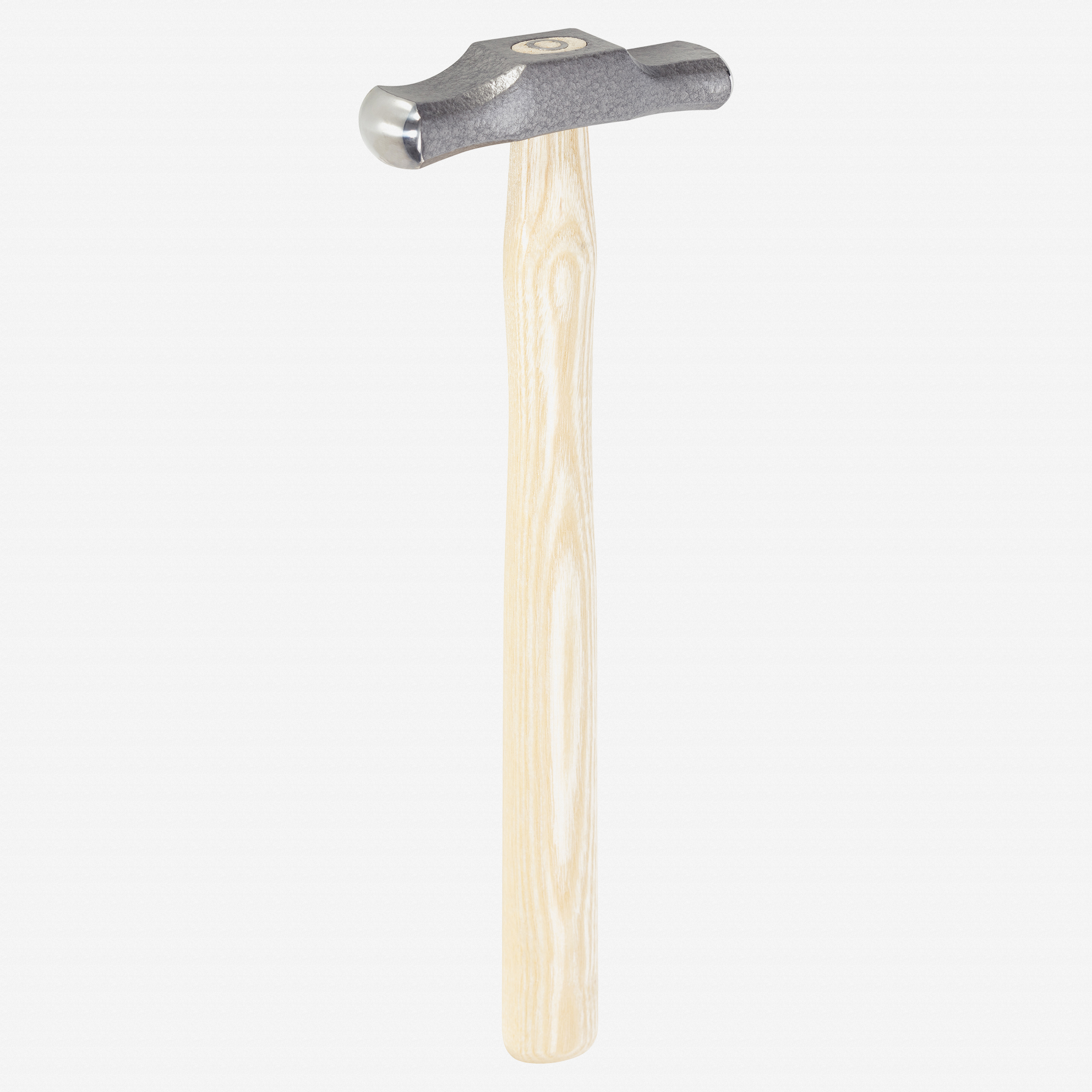 Picard 13oz Chasing Hammer for Silversmtihs, two differnetly arched channels, finely polished - KC Tool