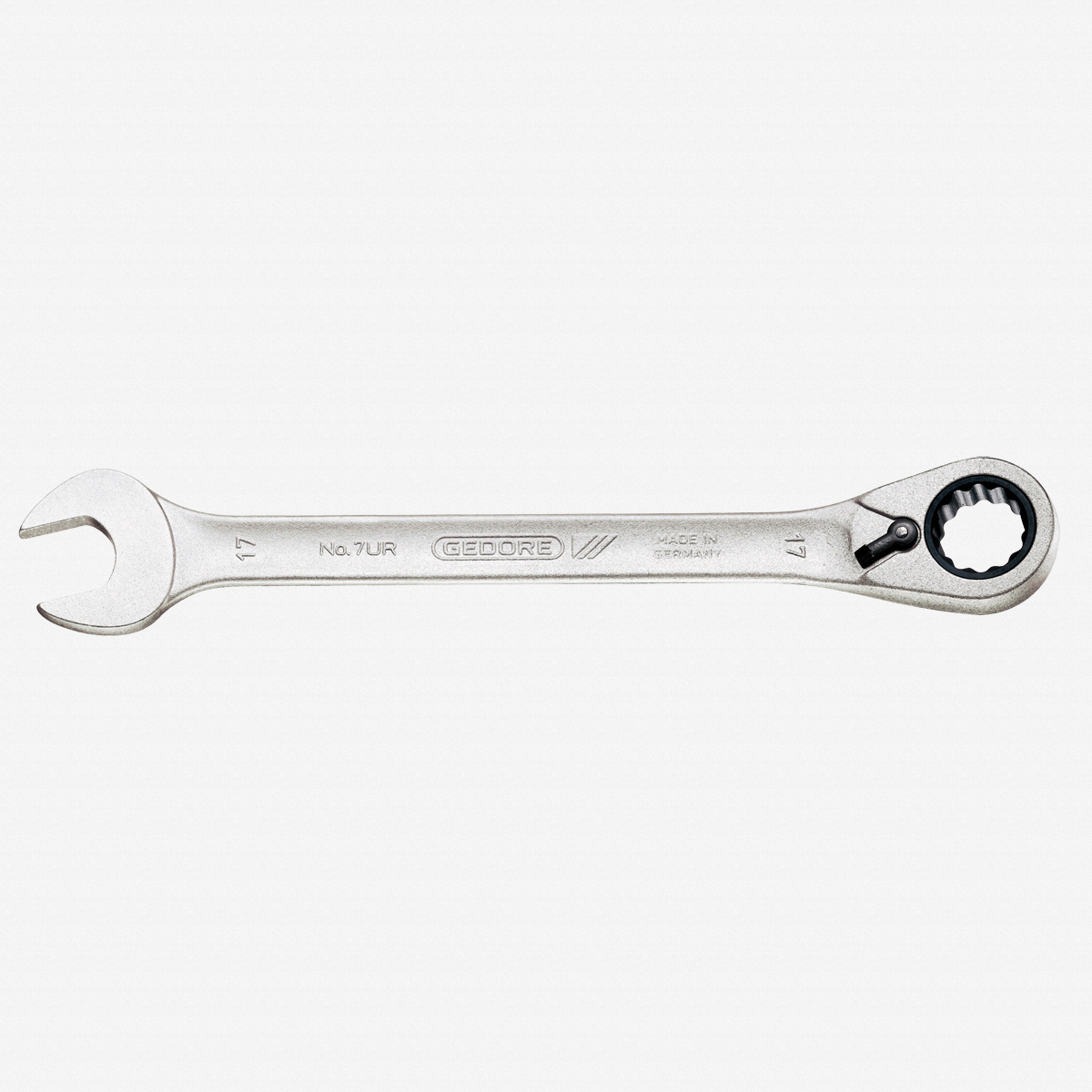 Gedore 2297396 7 Ur 24 Combination Ratchet Spanner Reversible 24 Mm