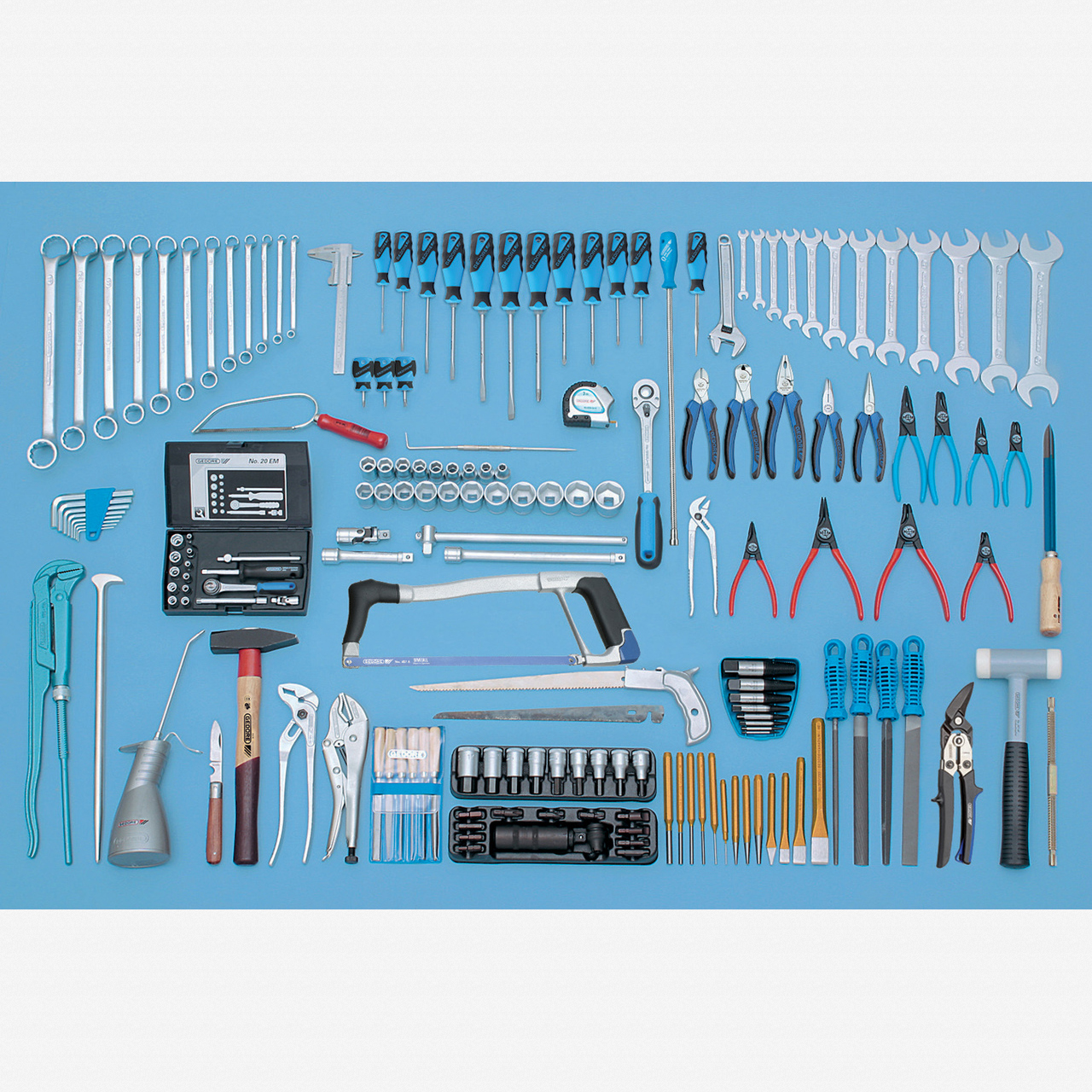 Gedore 6601080 S 1007 Mechanic's tool assortment 180 pcs