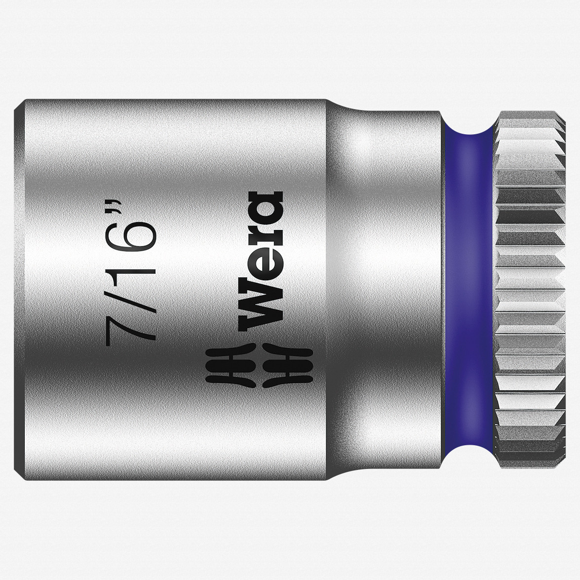 Wera 003521 7/16" x 1/4" Zyklop Socket - Afbeelding 1 van 1