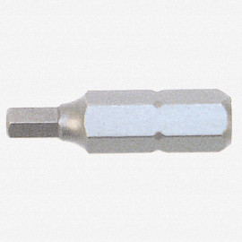 5//64/" x 25mm Wiha 71970 Security Hex Inch Insert Bit 2 pieces