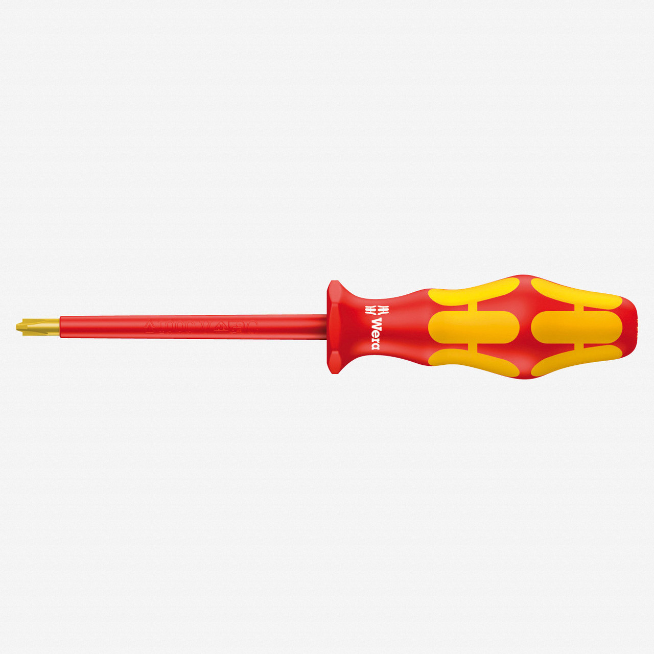 Wera 006381 Kraftform Plus VDE PlusMinus (Phillips/Slotted) Screwdriver, #2 x 10 - Picture 1 of 1