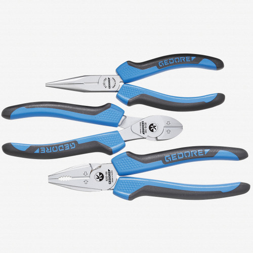 GEDORE 1102-005 VDE VDE pliers set in case (3 pcs.)