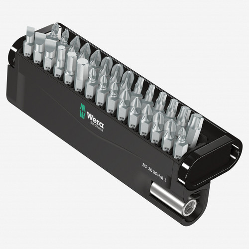 Wera Tools 057434 Bit-Check 30 Metal 1 - PH, PZ, TX, Hex and