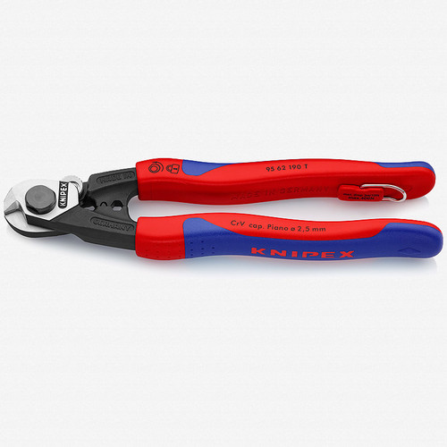 Knipex Wire Rope Cutters / Shears - MultiGrip Tethered Attachment