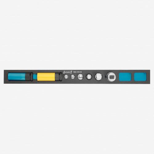 Hazet 163-131/8 Adapter and Impact Socket Set, 8 Pieces | Hazet at