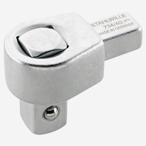 Stahlwille 734 Square Drive Insert Tool, Size 20, 1/2