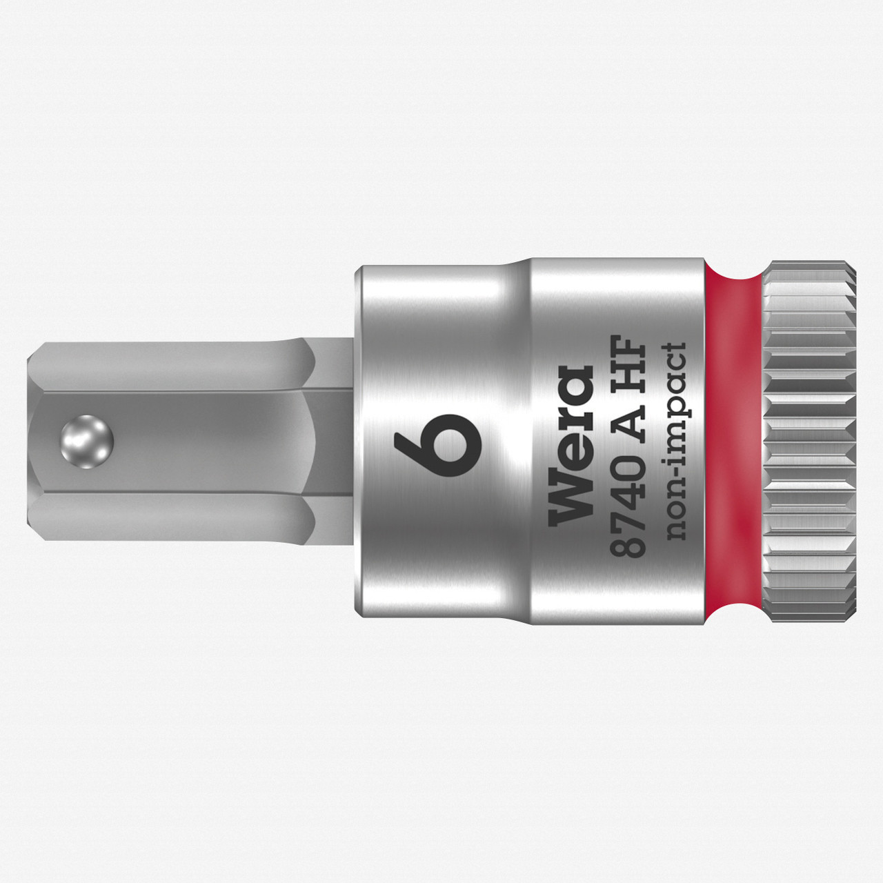 Wera 003337 8740 A Presa per Bit Zyklop con Azionamento da 1/4" con Funzione di Tenuta, 6.0 - Foto 1 di 1